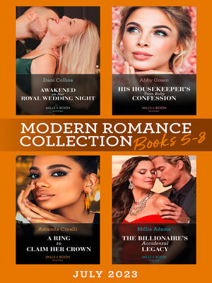 cover image of Modern Romance July 2023 Books 5-8
